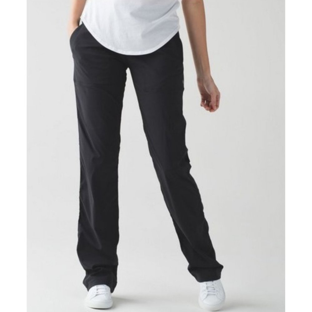 Lululemon Dance Studio Pant Unlined 32" Black Size Regular 10